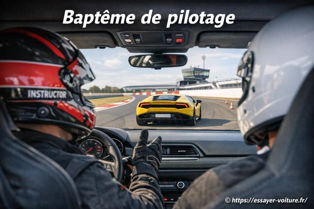 Baptême de pilotage auto moto