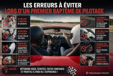 Les erreurs à éviter lors d’un premier baptême de pilotage