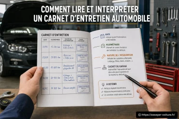Comment lire et interpréter un carnet d’entretien automobile pour bien choisir sa voiture