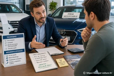 Négocier le prix de sa voiture : quelles techniques et arguments utiliser ?