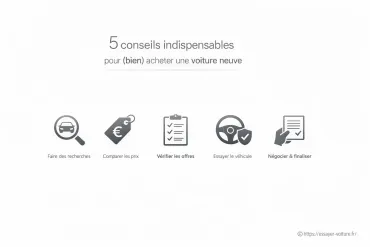 5 conseils indispensables pour (bien) acheter une voiture neuve